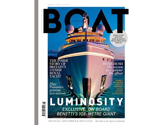 Feature article on board 108m superyacht designed by Zaniz Jakubowski